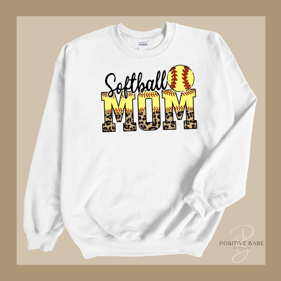 Softball Mom Game Day Sweatshirt.